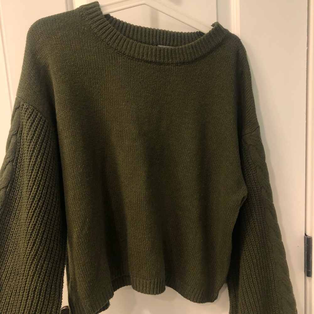 Army Green Sweater
